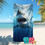Serviette de plage requin - Vignette | Cotoneo
