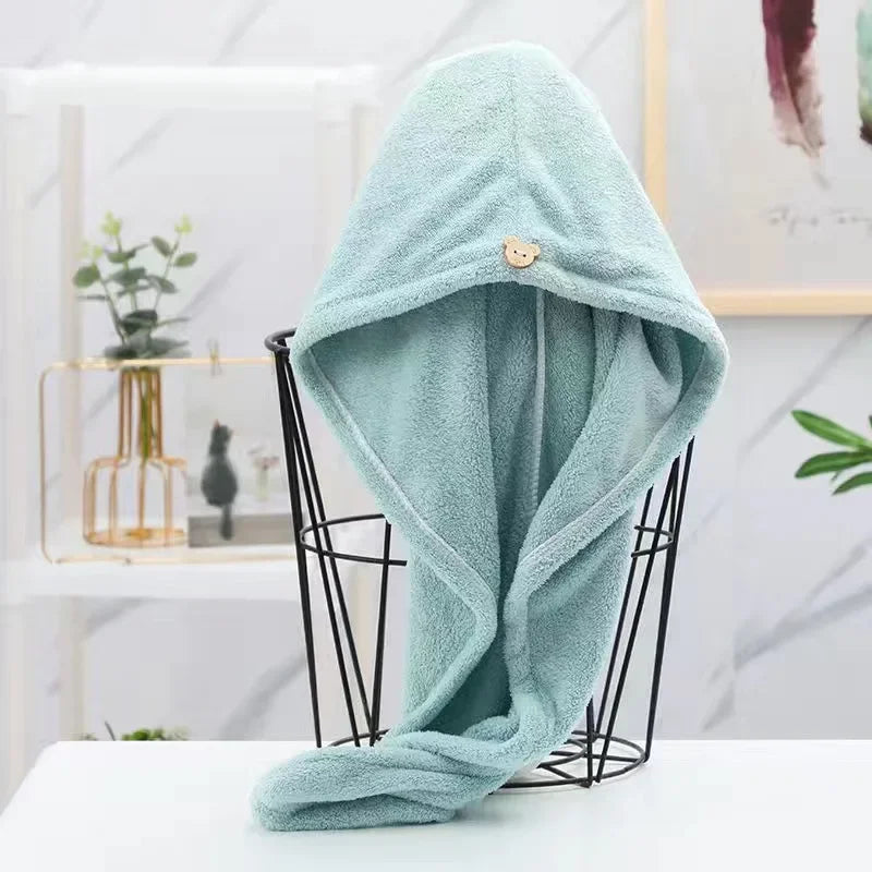 Bonnet de cheveux vert