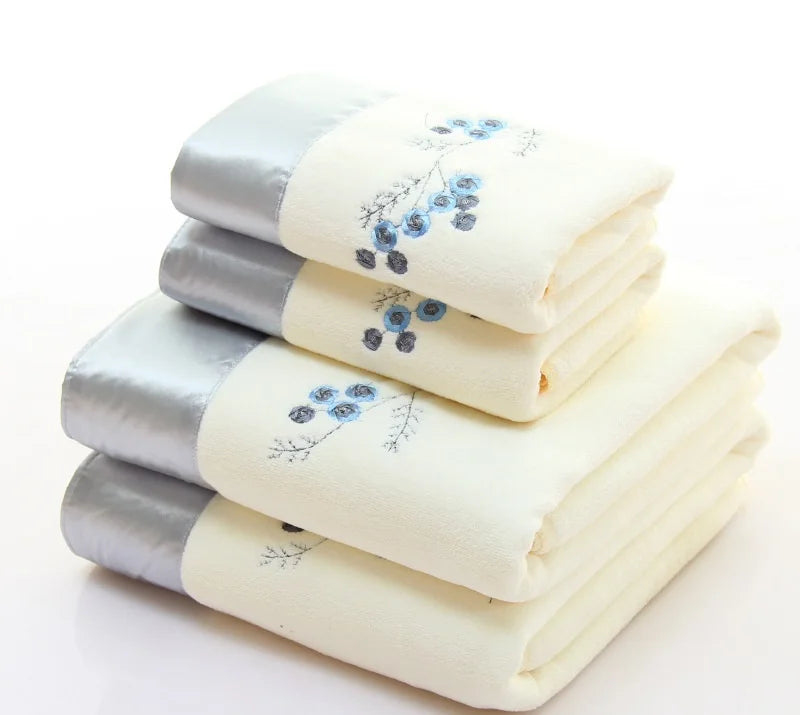 Ensemble de serviettes 2 pièces beige