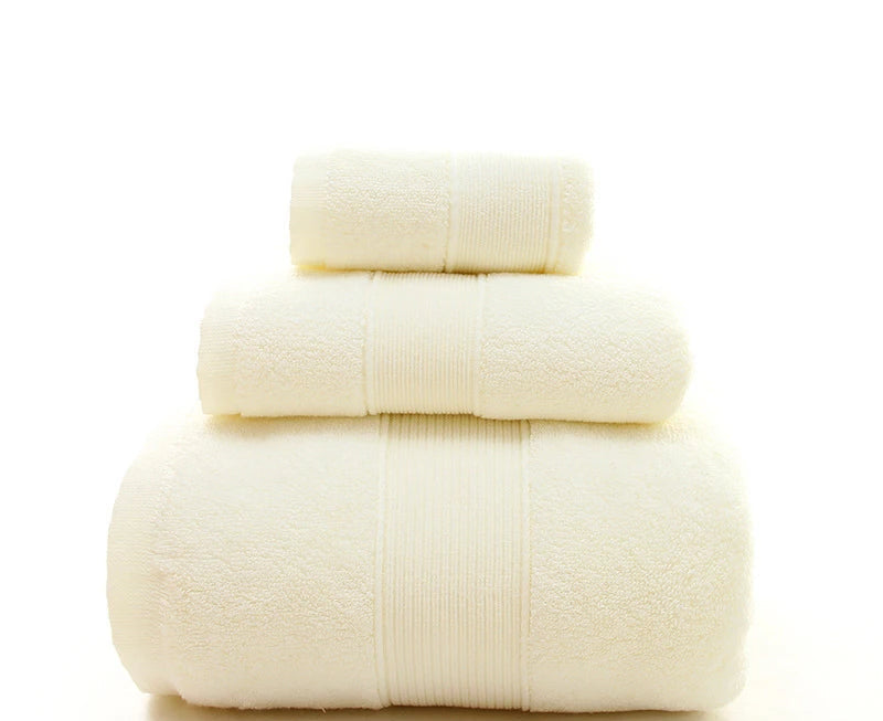 Ensemble de serviettes de bain beige