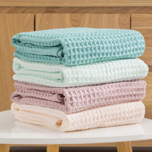 Ensemble de serviettes de bain gaufré