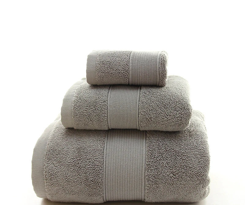 Ensemble de serviettes de bain grise