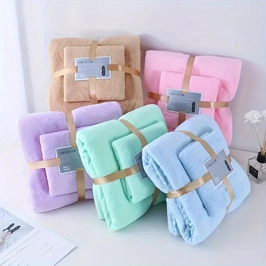 Ensemble de serviettes de bain velours
