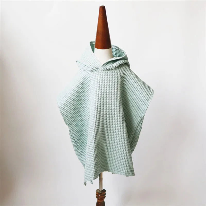 Serviette de Bain bébé verte