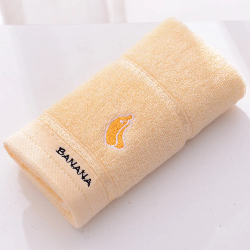 Serviette de bain pour bébé/enfants orange