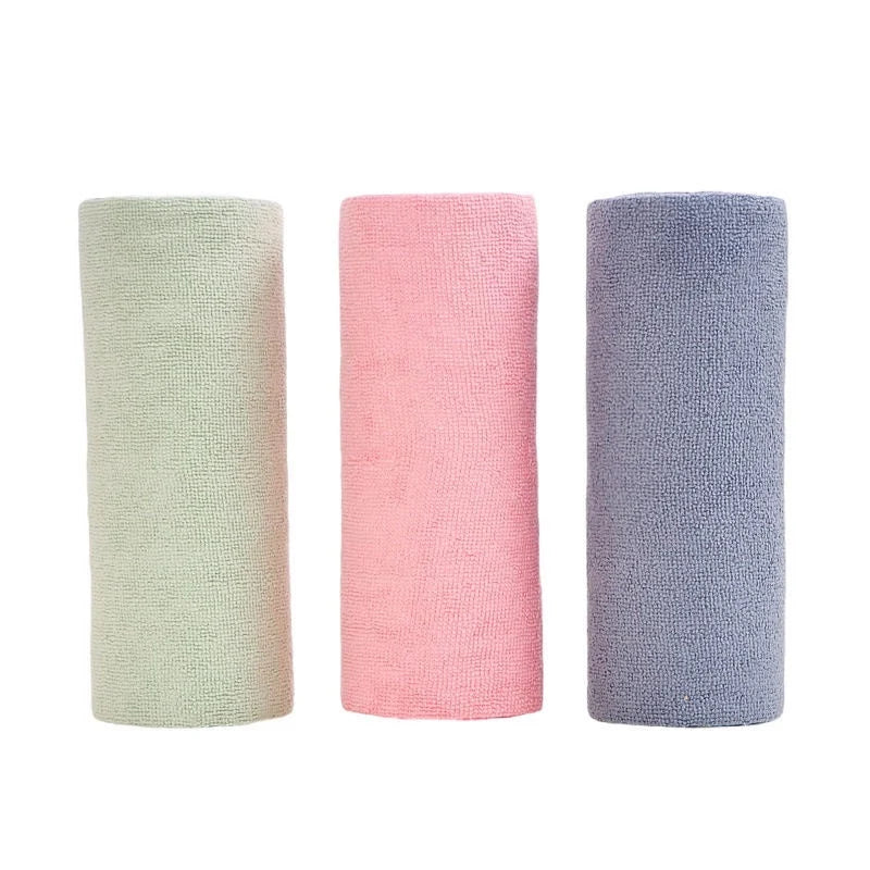 Serviette de nettoyage réutilisable bleu