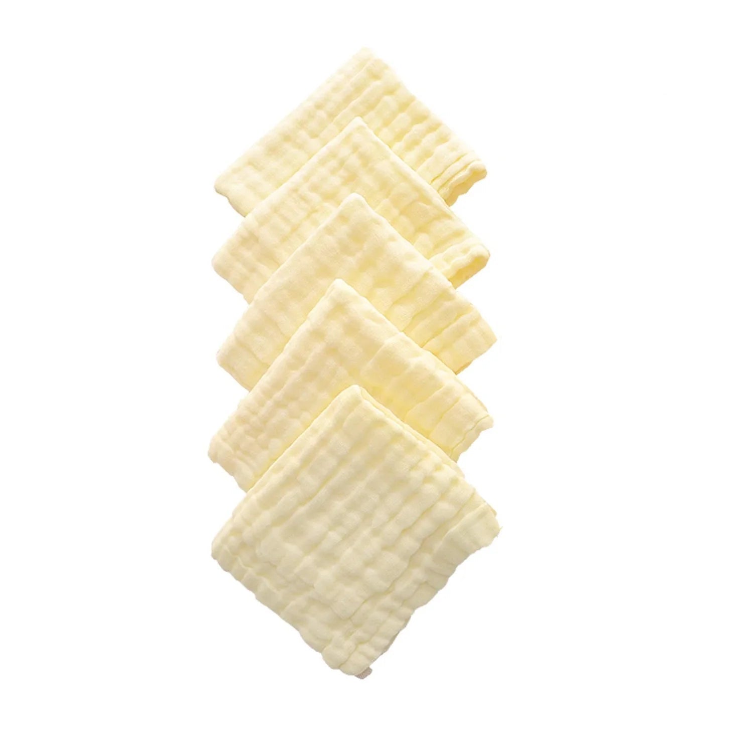 Serviette de toilette pour bébé jaune