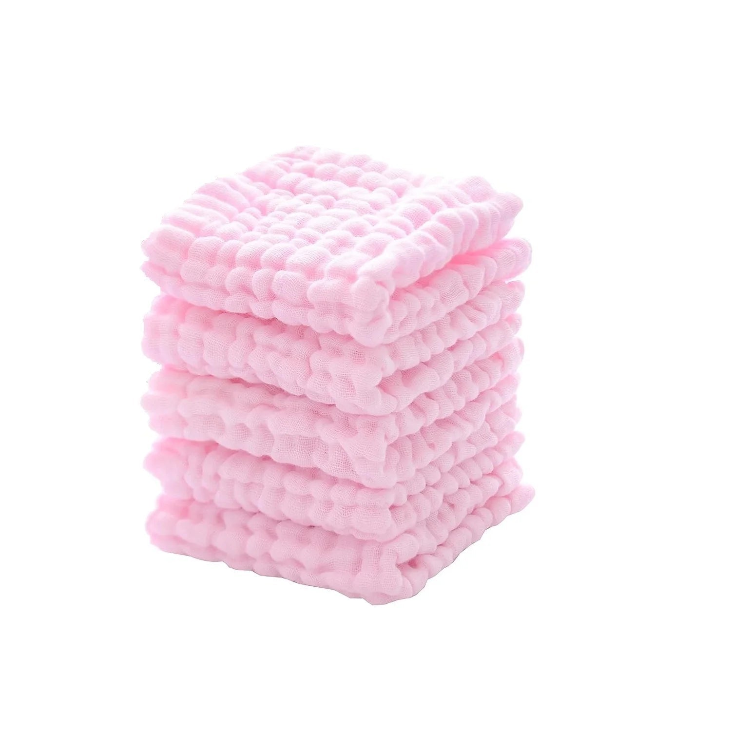 Serviette de toilette pour bébé rose