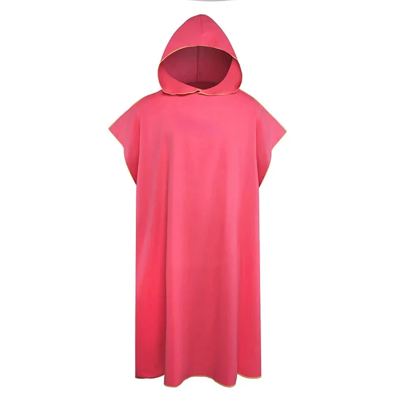 Serviette peignoir à langer rose