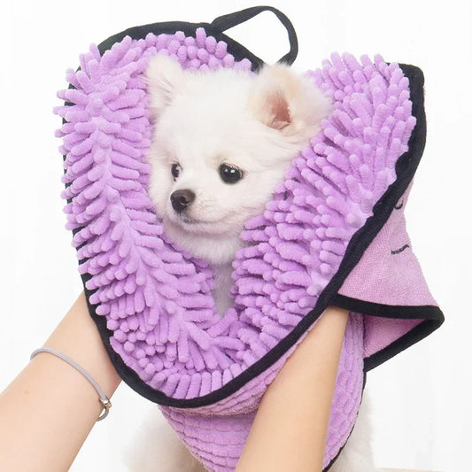 Serviette de bain animaux