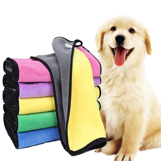 Serviette de bain pour animaux