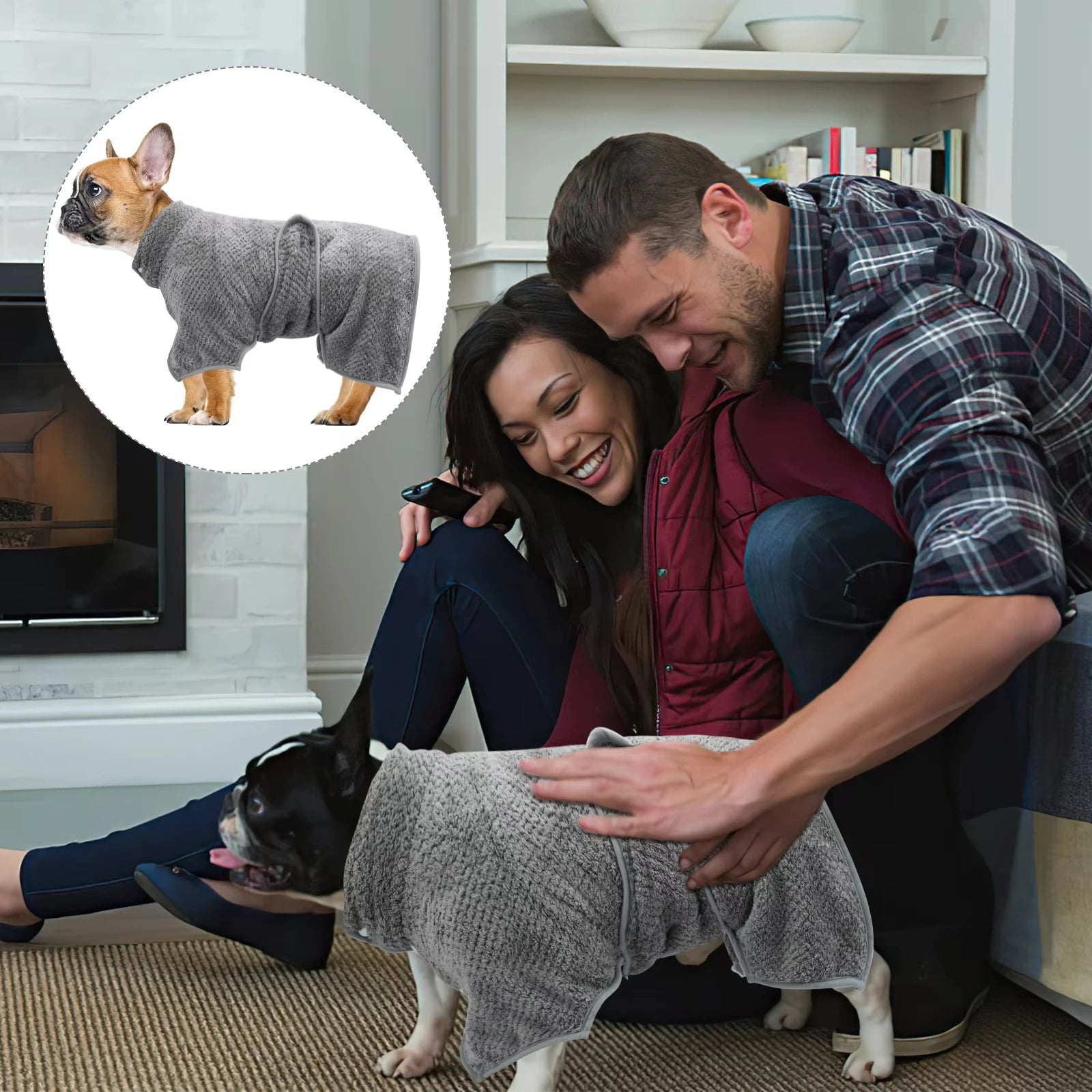 Serviette de séchage pour chiens 2