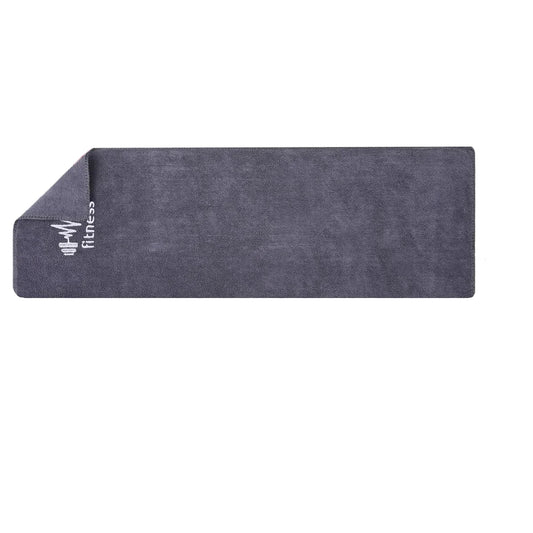 Serviette de sport mixte gris