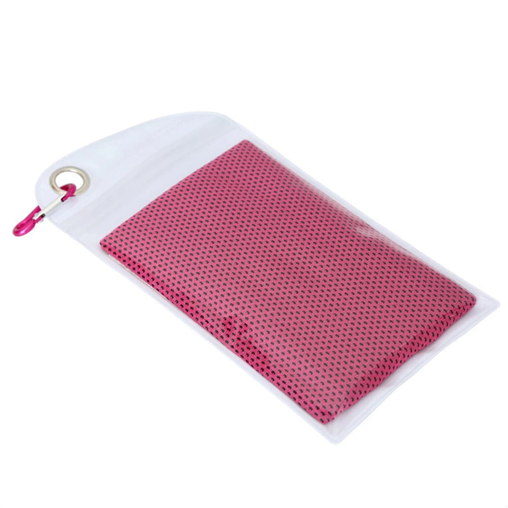 Serviette de sport rafraichissante rose