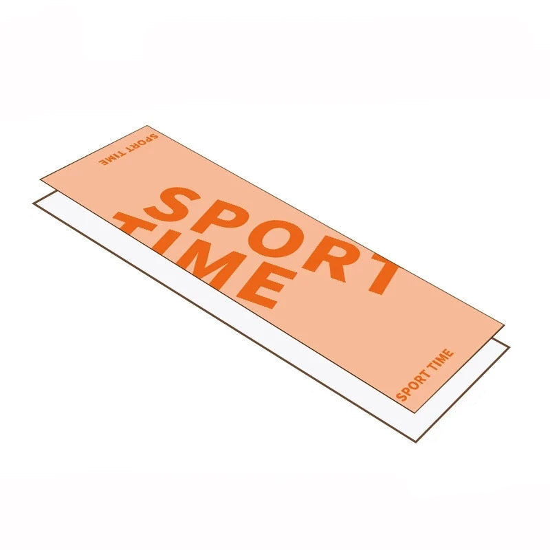Serviette de sport séchage rapide orange