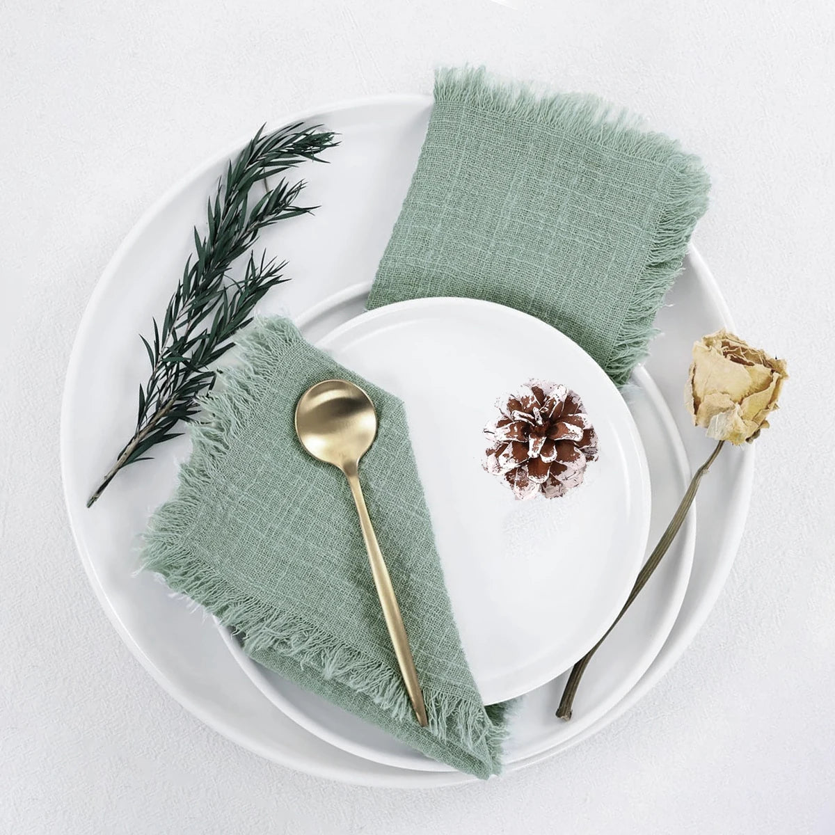 Serviette en coton gaze