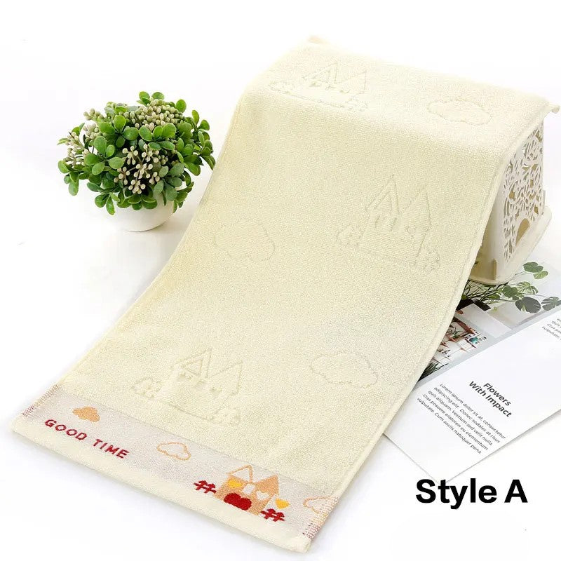 Serviette pour Enfant A jaune