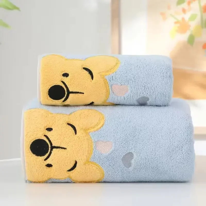 Serviettes Winnie l'Ourson bleu
