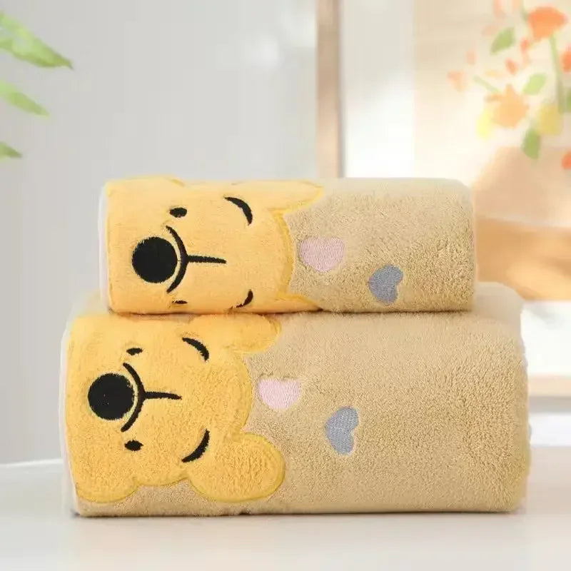 Serviettes Winnie l'Ourson jaune