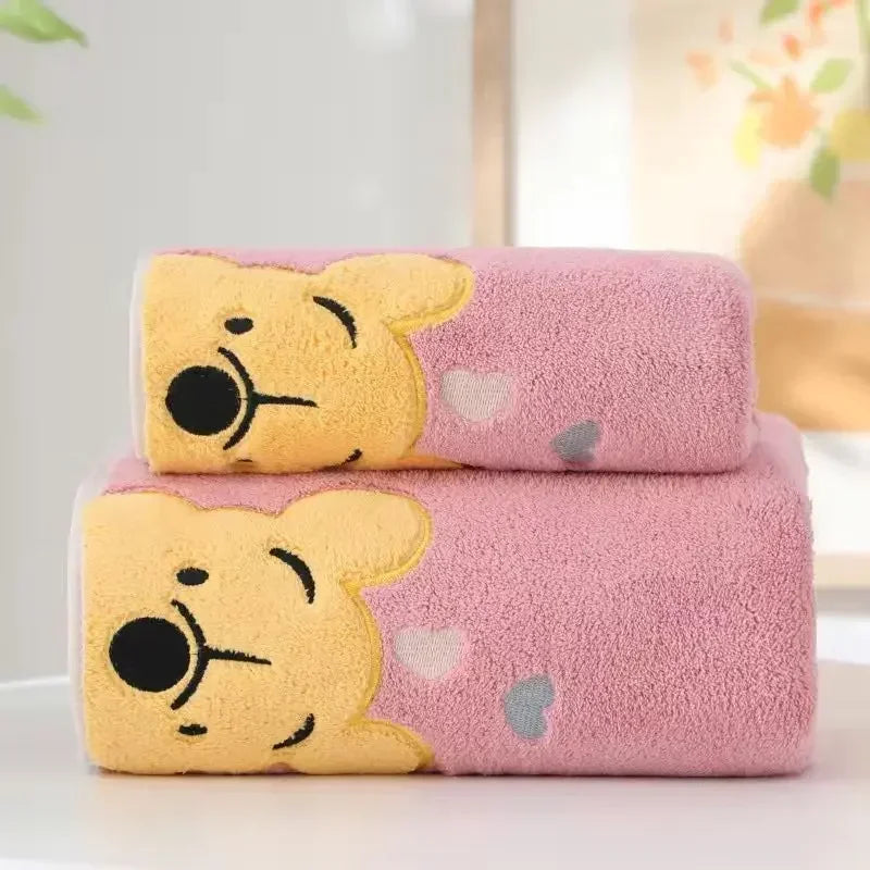 Serviettes Winnie l'Ourson rose