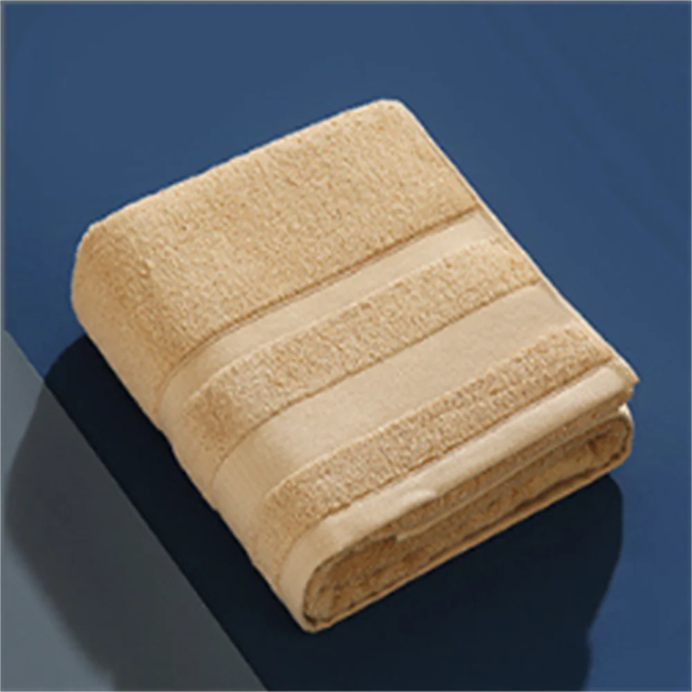 Serviettes de bain différentes tailles marron