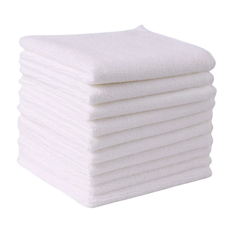 Serviettes de nettoyage voiture blanche