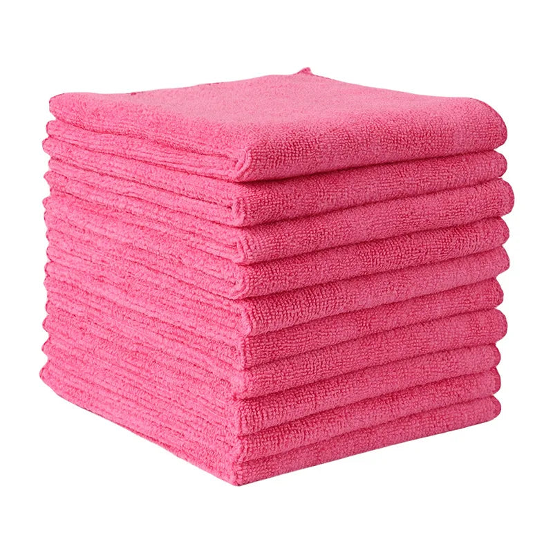 Serviettes de nettoyage voiture rose