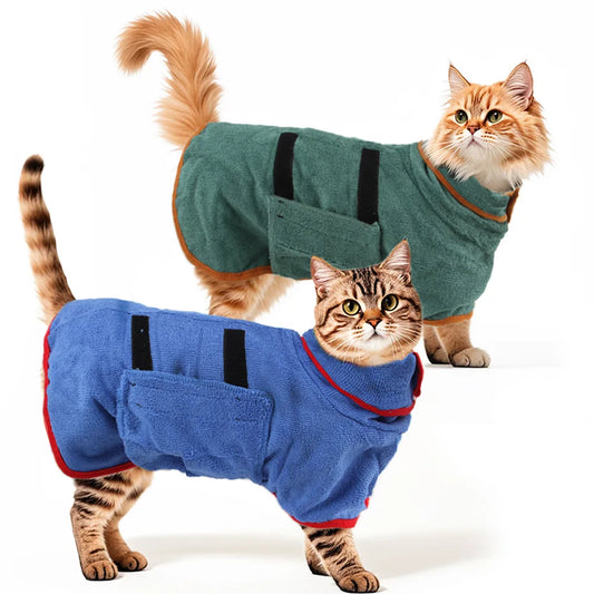 Serviettes de bain pour chiens/chats
