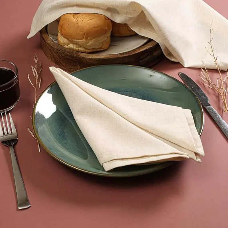 Serviettes de nappe en Polyester