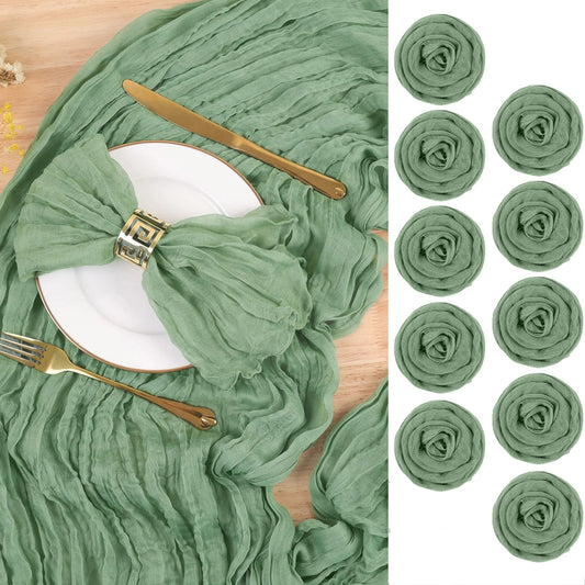 Serviette vert sauge